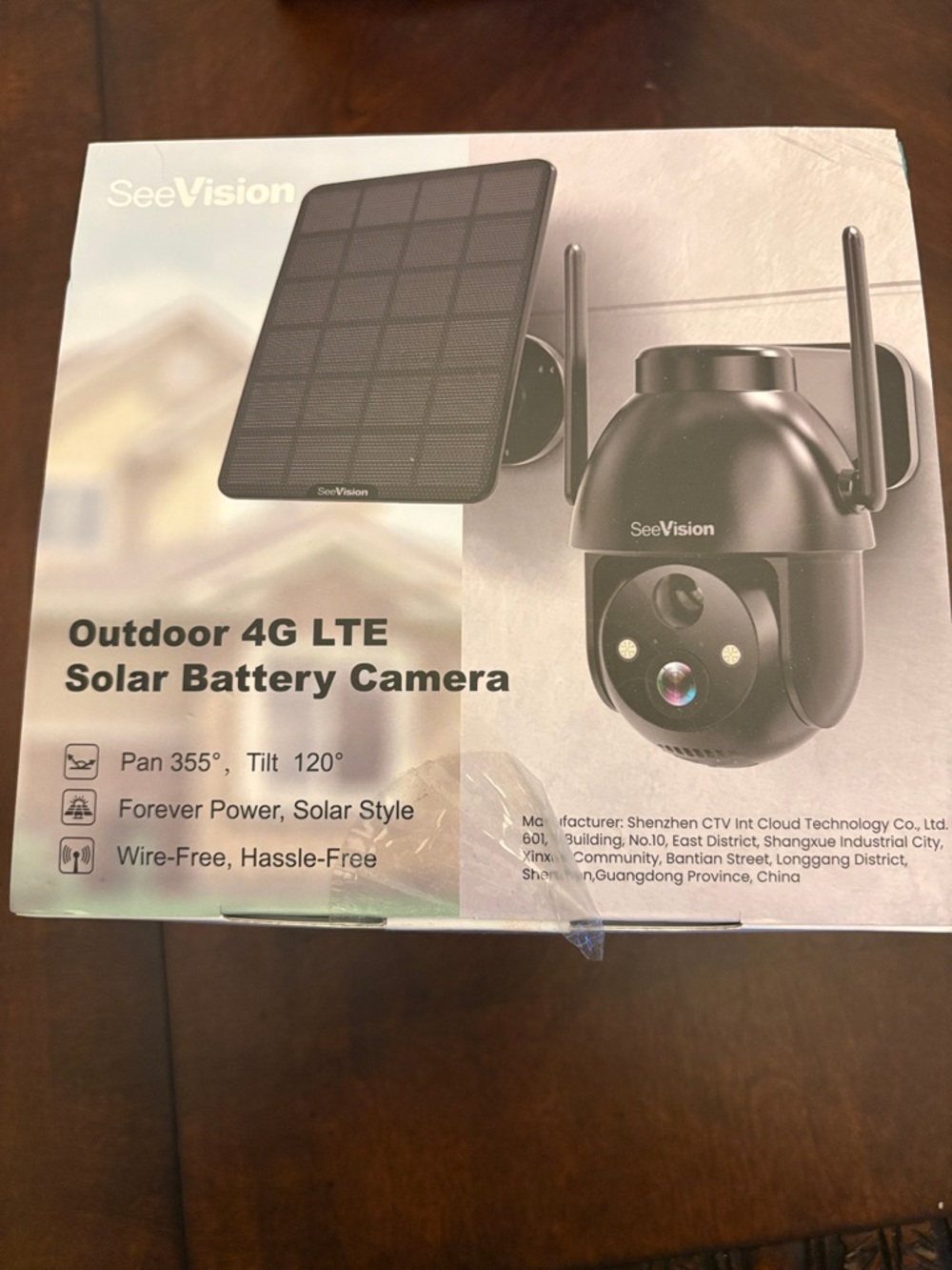 Outdoor 4G LTE Solar Battery Camera - Black - Picture 6 of 9